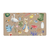 Peter Rabbit-label Etiket (Voorkant)