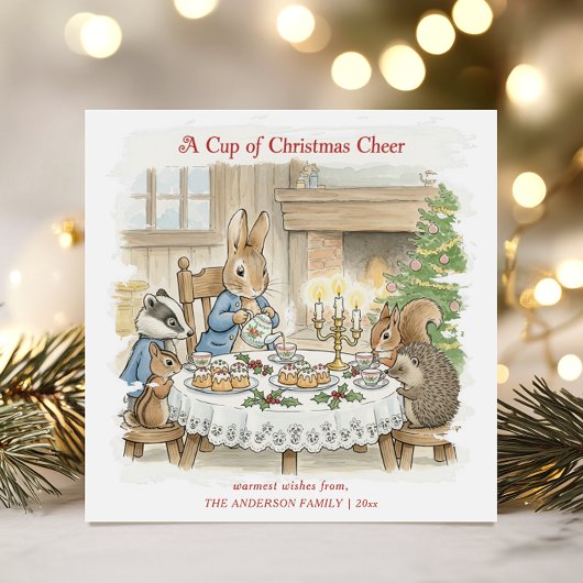 Peter Rabbit Magical Christmas Feestdagenkaart