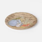 Peter Rabbit (mam) Papieren Borden Papieren Bordje (Gekanteld)