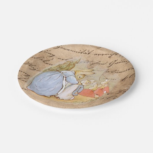 Peter Rabbit (mam) Papieren Borden Papieren Bordje (Gekanteld)