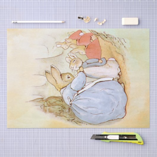 Peter Rabbit (mam) Tissue Paper Tissuepapier (Craft)