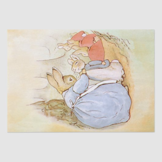 Peter Rabbit (mam) Tissue Paper Tissuepapier (Voorkant)