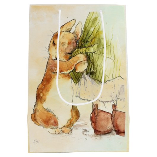 Peter Rabbit Medium Cadeauzakje (Achterkant)