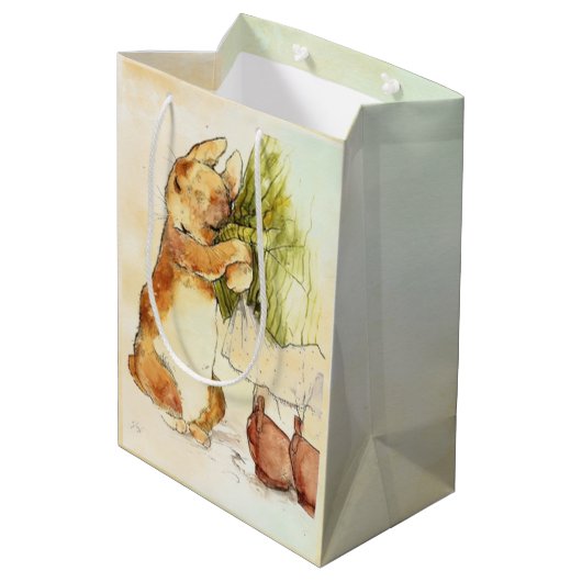 Peter Rabbit Medium Cadeauzakje (Achterkant Gekanteld)