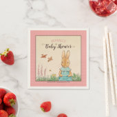 Peter Rabbit | MeisjesBaby shower Servet (Insitu)