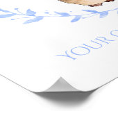 Peter Rabbit met de naam van het kind Personalisat Poster (Hoek)