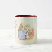 Peter Rabbit mix Two-Tone Coffee Mok (Midden)