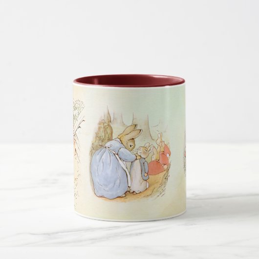 Peter Rabbit mix Two-Tone Coffee Mok (Midden)