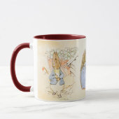 Peter Rabbit mix Two-Tone Coffee Mok (Links)