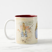 Peter Rabbit mix Two-Tone Coffee Mok (Links)