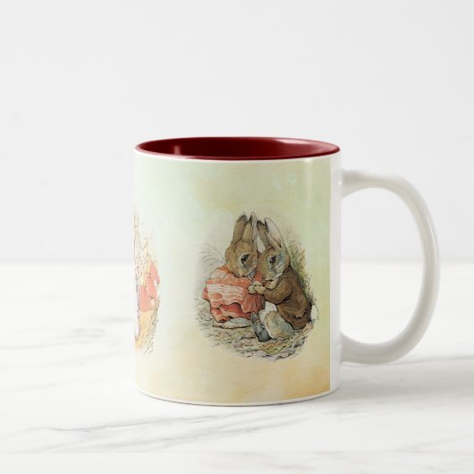 Peter Rabbit mix Two-Tone Coffee Mok (Rechts)