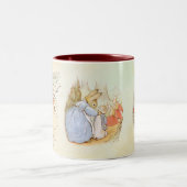 Peter Rabbit mix Two-Tone Coffee Mok (Center)