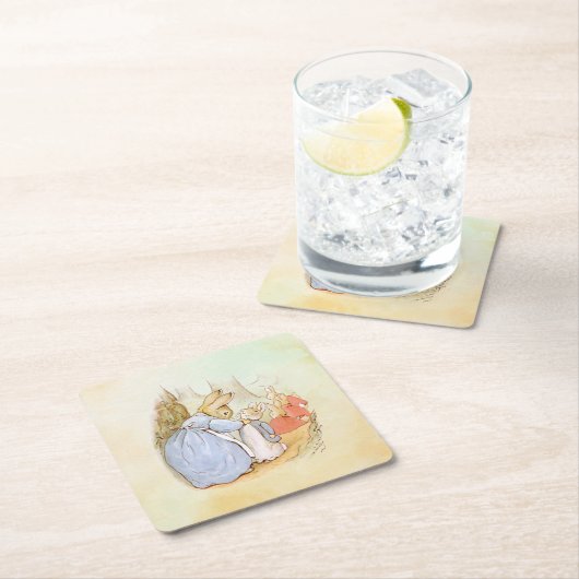 Peter Rabbit (moeder) Kartonnen Onderzetters (Insitu)