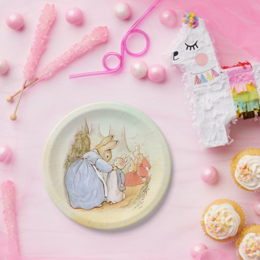 Peter Rabbit (moeder) Papieren Bordje (Feest)