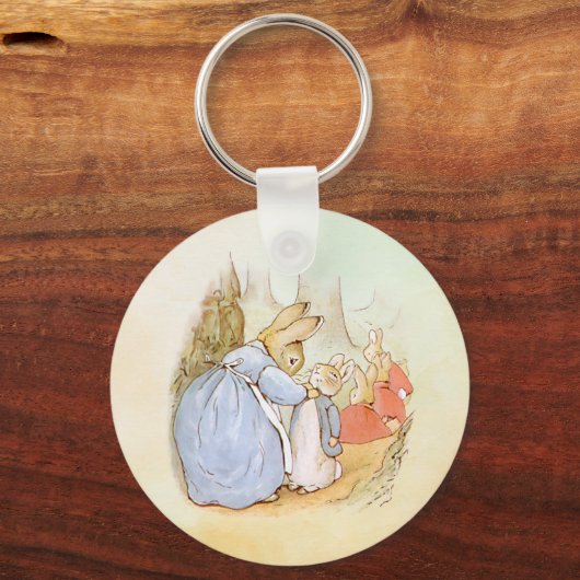 Peter Rabbit (moeder) Sleutelhanger (Voorkant)