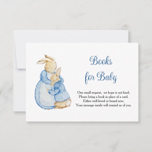 Peter Rabbit Mommy Books For Baby RSVP Kaartje (Voorkant)