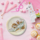 Peter Rabbit (muizen 1) Papieren Bordje (Feest)