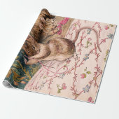 Peter Rabbit (muizennaald met schroefdraad) Weefpa Cadeaupapier (Uitgerold)