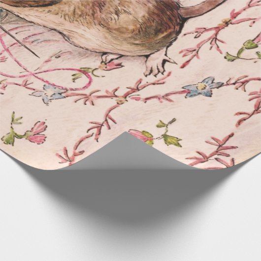 Peter Rabbit (muizennaald met schroefdraad) Weefpa Cadeaupapier (Hoek)