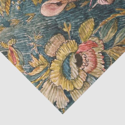 Peter Rabbit (muizennaald met schroefdraad) Weefpa Tissuepapier (Detail)