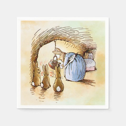 Peter Rabbit Napkins Servet (Voorkant)
