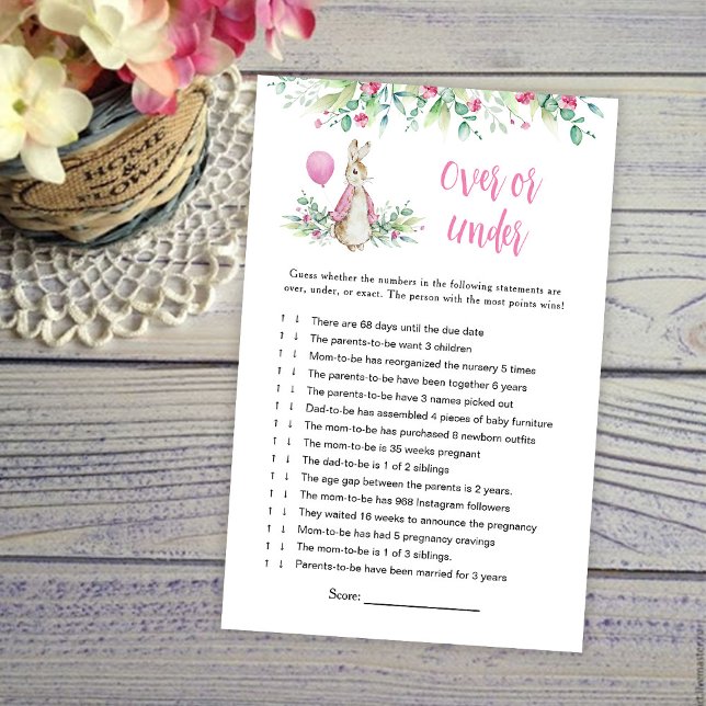 Peter Rabbit Over of Onder Baby Game (Creator heeft geüpload)