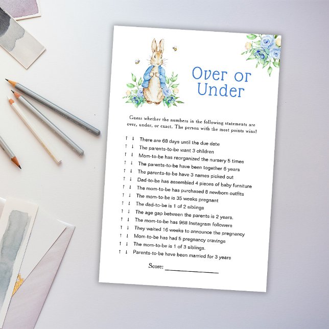 Peter Rabbit Over of Onder Baby Game (Creator heeft geüpload)