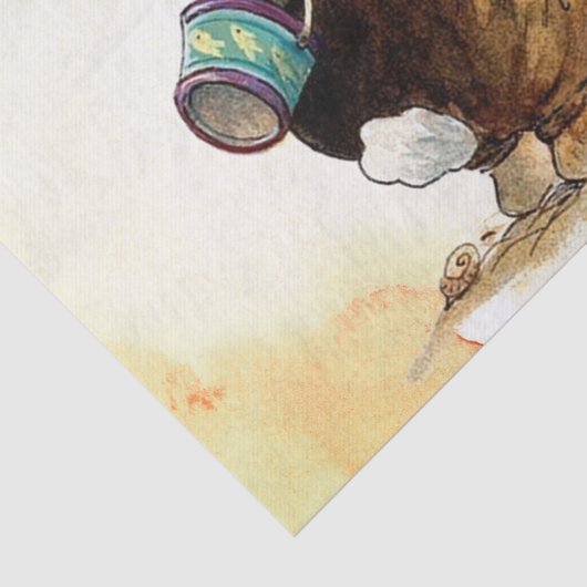 Peter Rabbit (paar) Weefselpapier Tissuepapier (Detail)