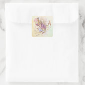 Peter Rabbit (pap) Square Sticker (Tas)