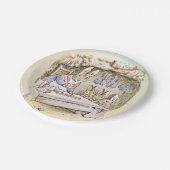 Peter Rabbit Paper Borden Papieren Bordje (Gekanteld)