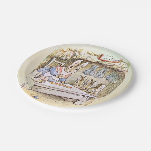 Peter Rabbit Paper Borden Papieren Bordje (Gekanteld)