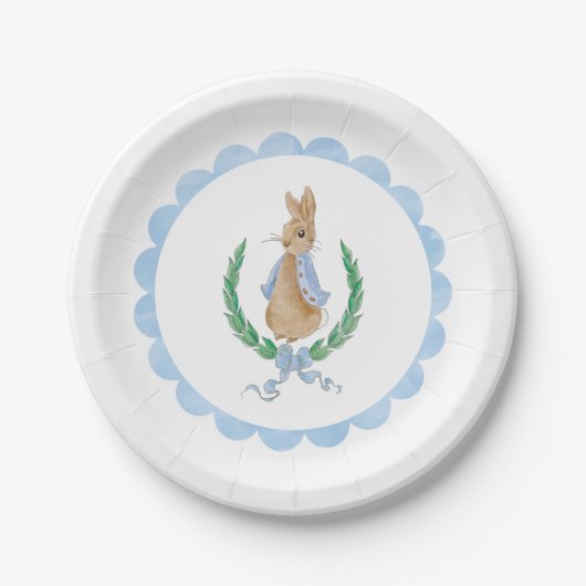 Peter Rabbit Paper Party Borden Papieren Bordje (Voorkant)