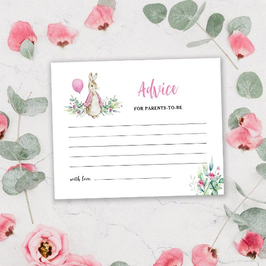 Peter Rabbit Parents-to-be Advice Kaart