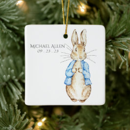 Peter Rabbit Persoonlijke Baby Keramisch Ornament