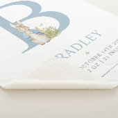 Peter Rabbit | Persoonlijke brief B Sherpa Deken (3/4)