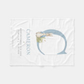 Peter Rabbit | Persoonlijke brief C Fleece Deken (Voorkant (Horizontaal))