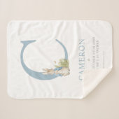 Peter Rabbit | Persoonlijke brief C Sherpa Deken (Voorkant (horizontaal))