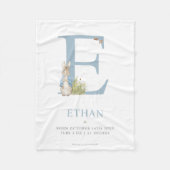 Peter Rabbit | Persoonlijke brief E Fleece Deken (Voorkant)