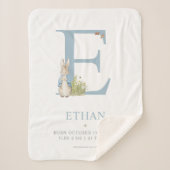 Peter Rabbit | Persoonlijke brief E Sherpa Deken (Voorkant)