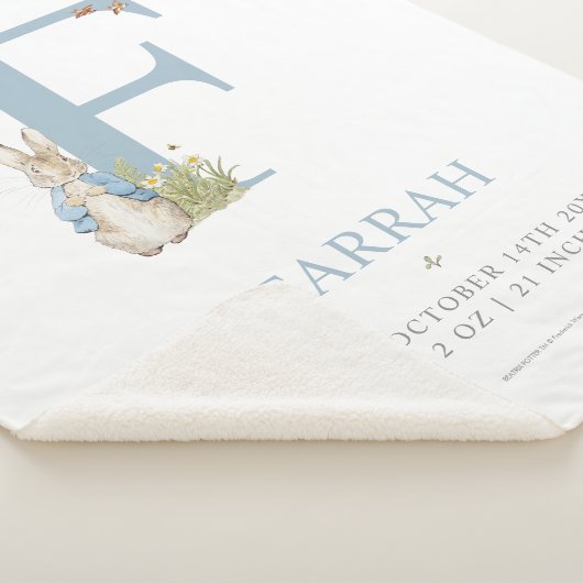 Peter Rabbit | Persoonlijke brief F Sherpa Deken (3/4)