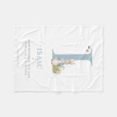 Peter Rabbit | Persoonlijke brief I Fleece Deken (Voorkant (Horizontaal))