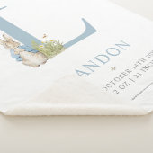 Peter Rabbit | Persoonlijke brief L Sherpa Deken (3/4)