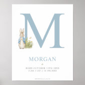 Peter Rabbit | Persoonlijke brief M Poster (Voorkant)