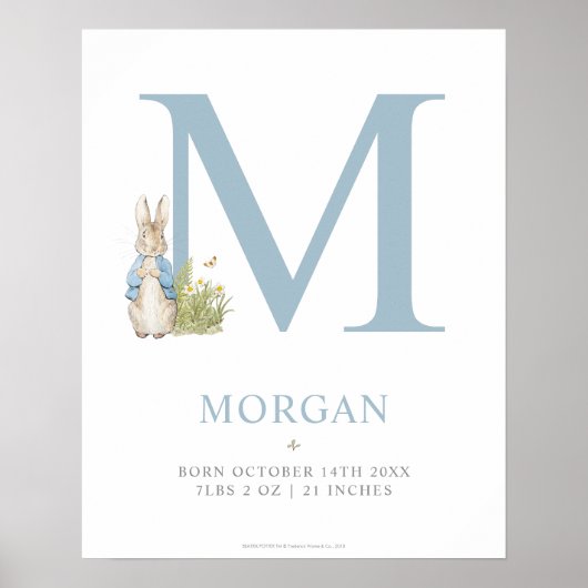 Peter Rabbit | Persoonlijke brief M Poster (Voorkant)