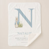 Peter Rabbit | Persoonlijke brief N Sherpa Deken (Voorkant)