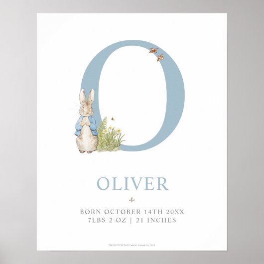 Peter Rabbit | Persoonlijke brief O Poster (Voorkant)