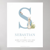 Peter Rabbit | Persoonlijke brief S Poster (Voorkant)