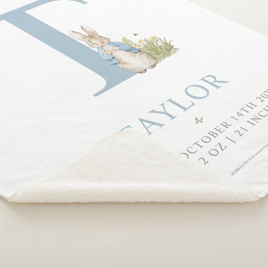 Peter Rabbit | Persoonlijke brief T Sherpa Deken (3/4)