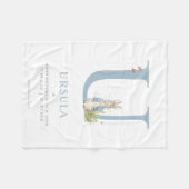 Peter Rabbit | Persoonlijke brief U Fleece Deken (Voorkant (Horizontaal))