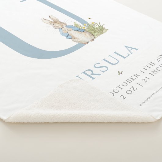 Peter Rabbit | Persoonlijke brief U Sherpa Deken (3/4)